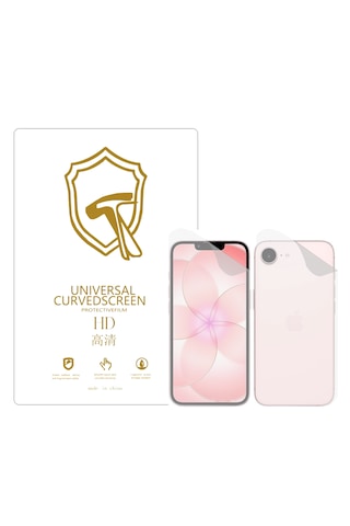 Microcase Apple Uyumlu iPhone 17e İle Uyumlu Full Tpu Ön Arka Nano Koruma- Ekm103