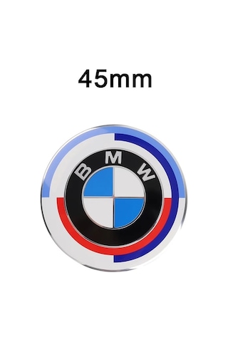 BMW 50.YIL DİREKSİYON STICKER 45 MM