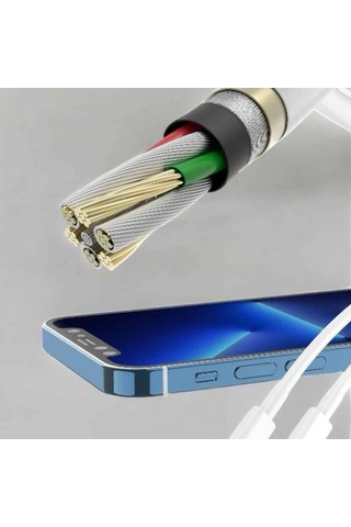 İphone Uyumlu 30w Hızlı Şarj Ve Veri Aktarım Kablosu