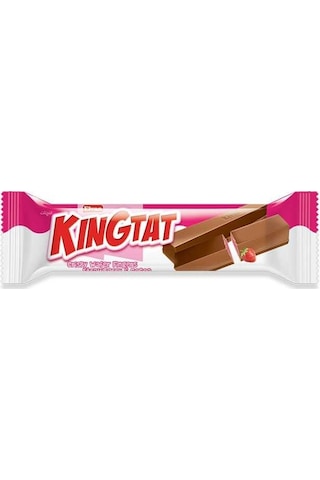 King Tat Çilekli 18 Gr. 24 Adet (1 Kutu)