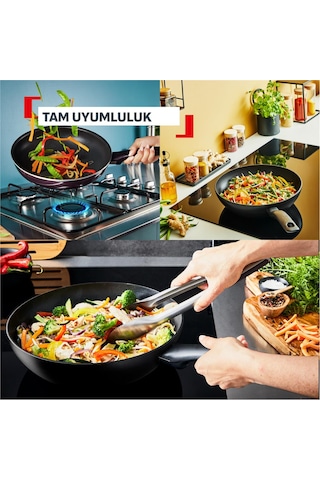 Tefal Re Cycle Wok Tava - 28 Cm Yeşil