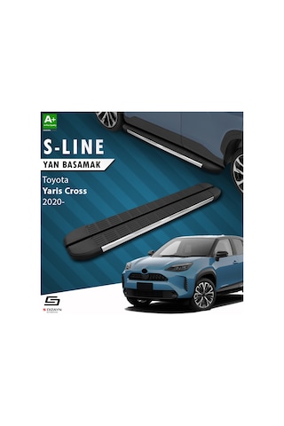 Toyota Yaris Cross S-line Krom Yan Basamak 173 Cm 2020 Üzeri A+ Kalite