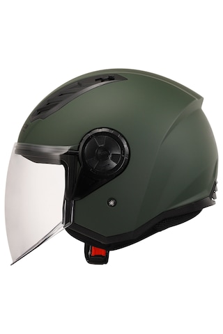 Ls2 Airflow 2 Açık Yarım Kask Mat Koyu Yeşil