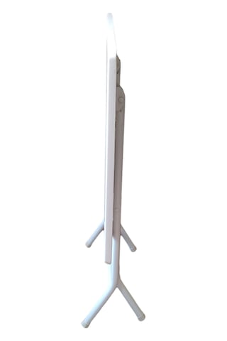 Katlanır Masa 60x90 Beyaz Döküm Kenar
