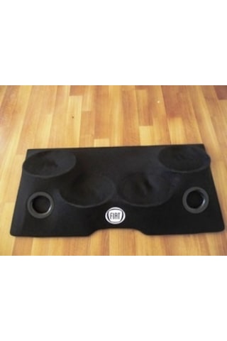 Fiat Uno 4lü oval hoparlör Pandizot Polyesterli Kabartmalı Portlu