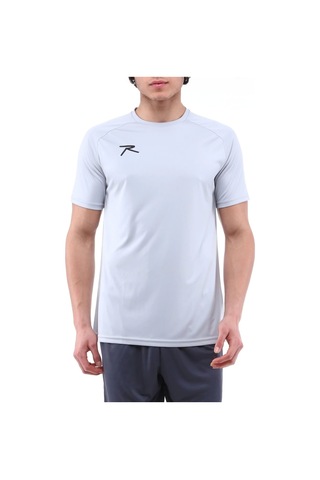 Raru Teamswear Erkek Basic T-shirt Sırca Gri Gri