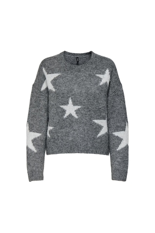 Only Onlazu Ls Star O-neck Knt Gri