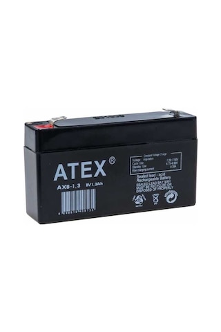 6 V 1.3 Ah Kuru Akü