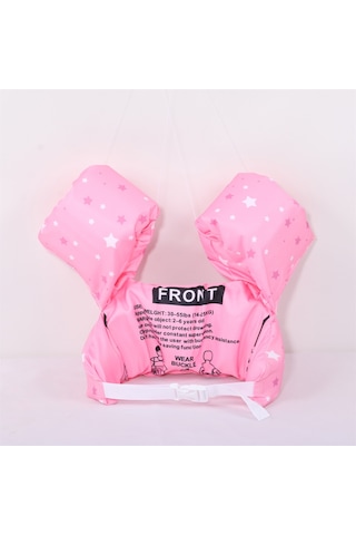 Yeni Moda Çocuk Deniz Havuz Şişme Kolluk Can Simidi 2-6 Yaş Pembe