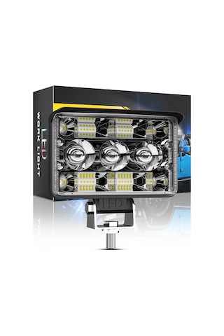 Off Road Spotled 5 İnç 156 Watt Çift Renk Çalışma Ve Sis Lambası