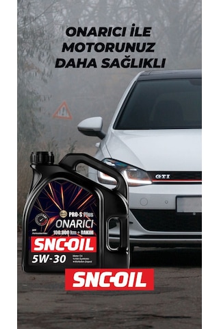 Snc-Oil Onarıcı 5w-30 100.00 Km+Bakım Motor Yağı 4 L