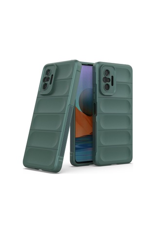 FitCase Xiaomi Redmi Note 10 Pro Optimum Lens Çerçeveli Silikon Kılıf