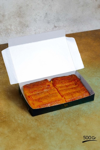 Portakallı Fırınlanmış Peynir Helvası 500 Gr