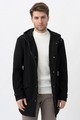 White Stone Bogotá 242401 Slim Fit Kaban Siyah-Siyah