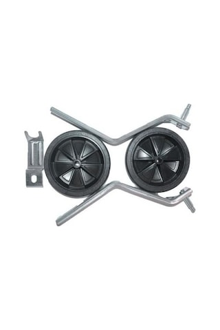 Bisiklet Yan Denge Tekeri '16 Jant Uyumlu Takım Gri-Siyah