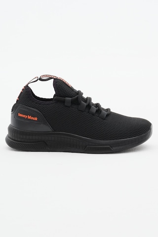 Tonny Black Nefes Alabilen Kumaş Poli Taban Bağcıklı Unisex Siyah Spor Ayakkabı V2qnt-0 Siyah