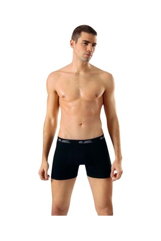 Anıt 1115 Erkek Likralı Boxer Esnek Boxer 3'Lü