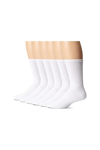 Soytemiz Fitilli Beyaz Unisex Soket Tenis Çorap 6'lü Ekonomik Paket Diğer Soytemiz Fitilli Beyaz Unisex Soket Tenis Çorap 6'lü Ekonomik Paket Diğer