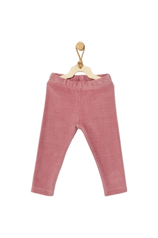 Andywawa Kız Bebek Kadife Koyu Pembe Pantolon Ac22365rp 001