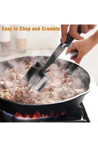 Patates Ezici, Isıya Dayanıklı Patates Ezici, Çok Amaçlı Et Bölücü, Kıyma Makinesi, Kıyma, Sebze Ve Hindi Karıştırmak İçin Doğrayıcı