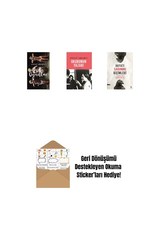 Toplu Oyunlar Ciltli + Okurunun Yazarı + Hayatı Savunma Biçimleri + Okuma Sticker'ları