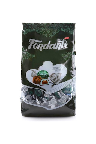 Fondante Çikolata Dolgulu Naneli 1000 Gr. (1 Poşet)