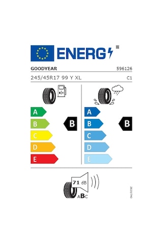 Goodyear 245/45 R17 99Y Xl Fp Eagle Sport 2 Uhp Oto Yaz Lastiği 2026