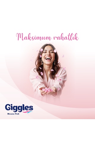 Giggles Kadın Mesane Pedi Large Bladder Pad 6x20 Paket 120 Adet L