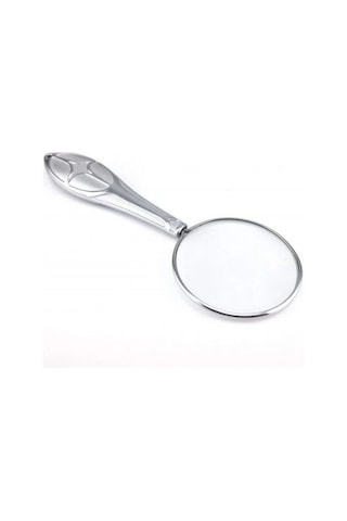 Gümüş Renkli 5x - 45 Mm Zarif Işlemeli Özel Tasarlanmış Büyüteç Mg18155-8