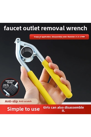 Maiyame Mutfak Ve Banyo Kraan Filtre Açma Aracı - Pratik Tornavida Tasarımı İle Kolay Demontaj, Dayanıklı Malzeme Diğer