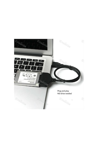 Usb 3.0 To Micro Sata 1.8 7+9 Pin Hdd Hard Disk Kablosu 5132P Mi