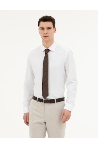 Pierre Cardin Erkek Beyaz Gömlek Basic 50285562-vr013 Beyaz