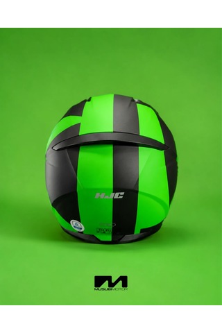 Hjc C10 Kask Tez Mc4hsf Yeşil-siyah