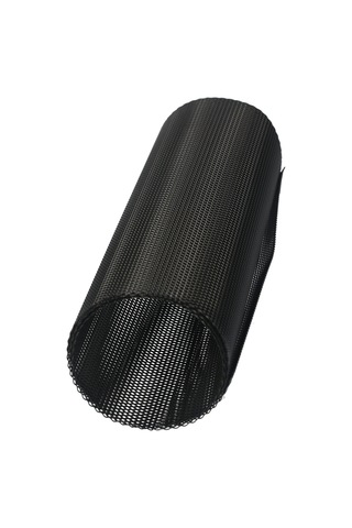 Wezone Siyah Alüminyum Otomobil Izgara Ağı, 4x8mm Kesilebilir Evrensel Tasarım, 35x10x10cm Boyut, 320g Ağırlık