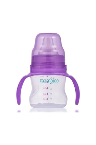Mamajoo Kulplu Eğitici Bardak 160 ML Mor