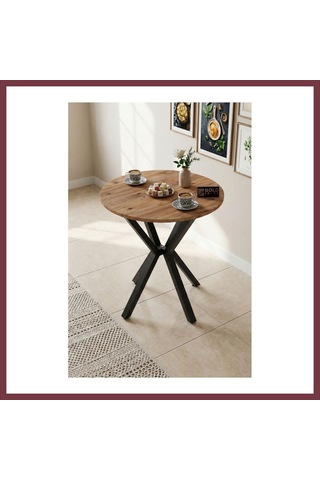 Storeşahin Yuvarlak Masa Atlantik Kahverengi 70 Cm Shn0720