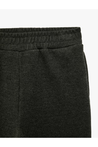 Koton Rahat Kalıp Cepli Beli Lastikli Jogger Eşofman Altı Antrasit 7wal40001ık
