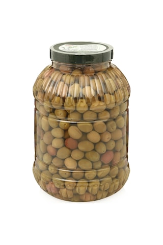 Aydın Yeşili Salamura Yeşil Çizik Zeytin 5 L