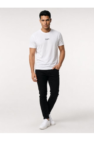 LOFT Regular Fit Erkek Tshirt K.kol Lf2042728 Q1.v1 Beyaz