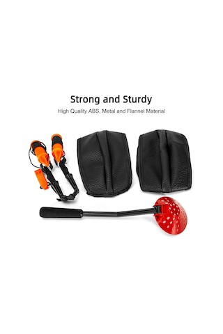 Teltree Buz Balıkçılığı Knee Pad Ve Buz Çekiç Kombinasyonu - Acil Durumda Kurtarma Ve Diz Koruma Seti