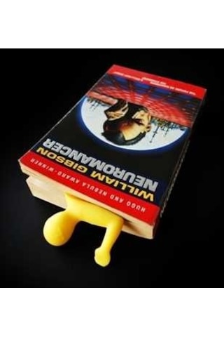 Adam Şeklinde Kitap Okuma Ayracı Roman Edebiyat Kitaplık Ayraç