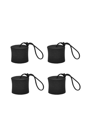 Geeroyoo 4 Adet Kano Su Çıkartma Tıkanırcısı, S Boy 3.3x2.7cm , Eva+nilon Malzeme, Kayak Su Tokuşu Engeli