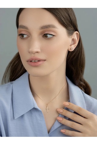 Veronika 925 Ayar Gümüş Haç Kolye 306101631