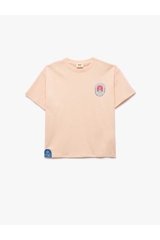 Koton Turuncu Erkek Çocuk T-shirt 5skb10632tk Turuncu