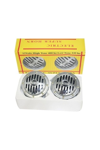 Hella Korna Ton 12 V.Nikelajlı Korna 13 Cm