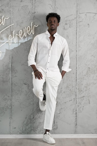 Advante Panolu Yaka Düğmeli Pamuklu Slimfit Yazlık Gömlek Kahve