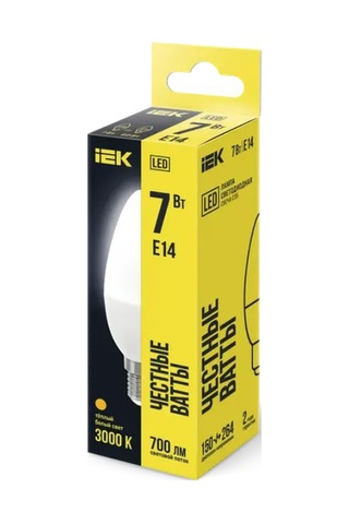Iek Led Ampul E14 7w 3000k Sıcak Işık 5 Adet 193490953