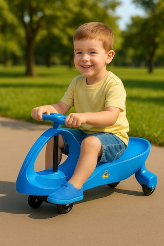 Swing Car Karınca Kaykay Mavi