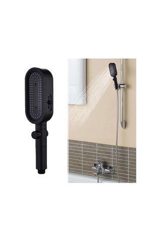 Homyl Filtreli Duş Başlığı Spa Otel Banyosu Için Siyah