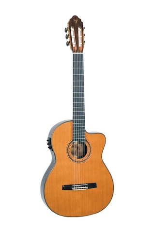 Valencia Ccg1 İnce Kasa Elektro Klasik Gitar